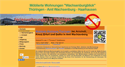 Desktop Screenshot of fewo-haarhausen.de
